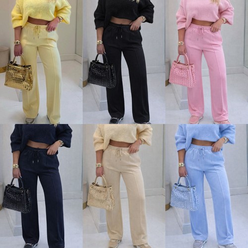 Women wide leg magic pleated - wide,