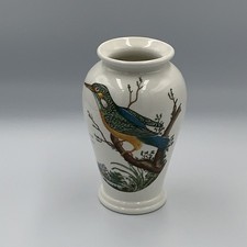 Portmeirion Pottery Birds of Britain Canton Vase Kingfisher