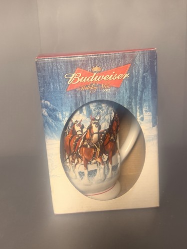 Budweiser holiday stein - budweiser, beer