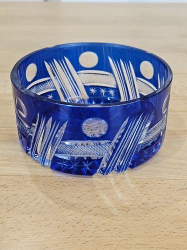 Vintage bohemian cut glass - bohemian,