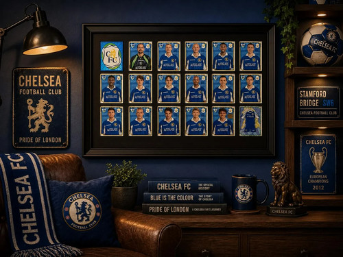 Chelsea framed stickers merlin - chelsea,
