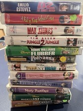 Disney VHS Kids Tape Lot (12)