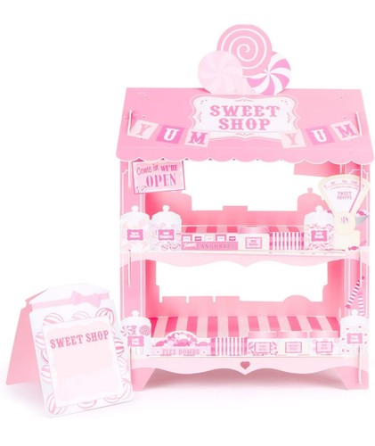 Sweet candy cupcake stand pink - sweet,