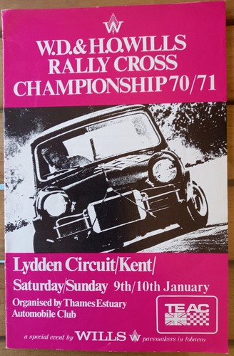 Programme rally cross - -,