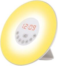 Lloyds Pharmacy SAD wake up sunrise Lamp Radio Helps Seasonal Affective Disorder