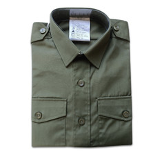 OLIVE ARMY SHIRT - Sizes 