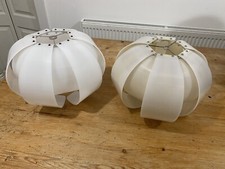 Mid Century Vintage Artichoke Pendent Lamps