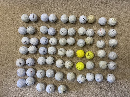 Miscellaneous golf balls - x,