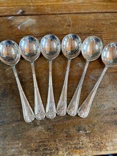 Antique Soup Spoons Walker &