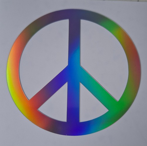 Holographic peace love cnd - holographic,