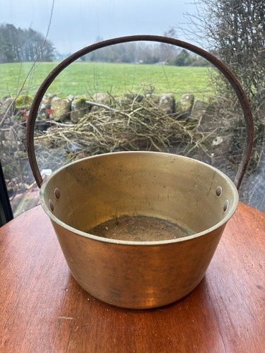 Heavy vintage brass jam - 10",