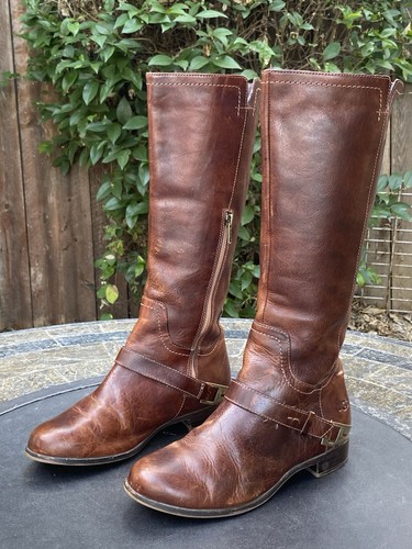 Ugg channing brown leather - channing,