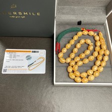 Handmade Honey Amber Misbaha