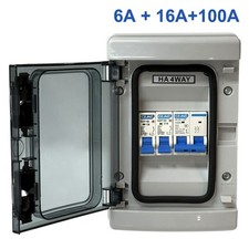 4 Way Consumer Unit 6A + 16A