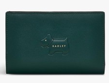 RADLEY GREEN LEATHER BIFOLD