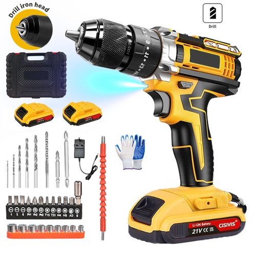 Battery cordless drill - battery,