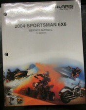 2004 POLARIS SPORTSMAN 6X6 SERVICE MANUAL OEM ATV