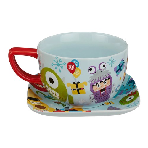 Disney pixar mug plate set - &,
