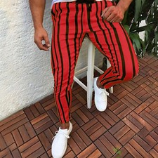 Men Sports Casual Striped