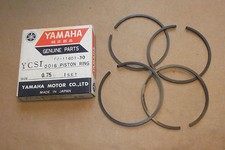 YAMAHA YCS1  YCS 1  1967/68  GENUINE NOS PISTON RING SET (0.75) - # 164-11601-30