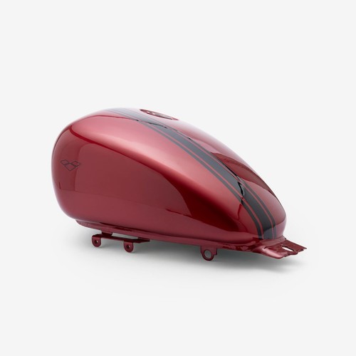 Motorcycle fuel tank red - fuel,