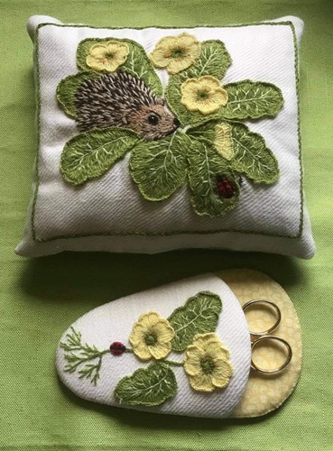 Crewel embroidery kit spring - embroidery, 'spring