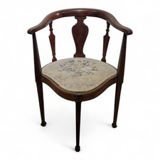 Victorian mahogany corner