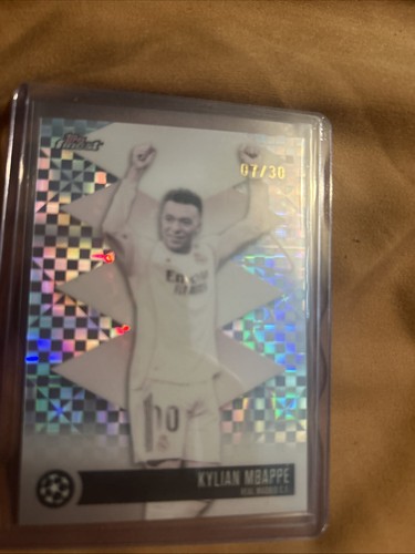 Kylian mbappe topps finest - mbappe,