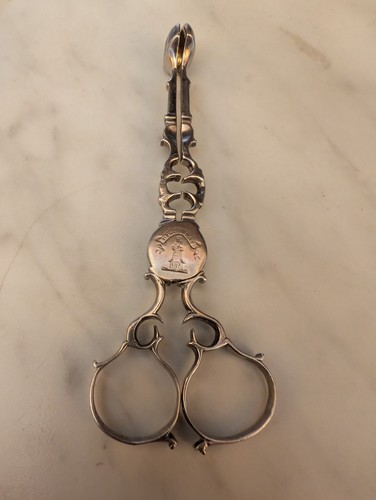 Pair georgian silver sugar - pair,