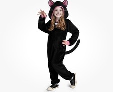 Halloween Black Cat Costume