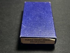 WW2 Purple Heart Blue Box And