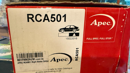 Breake caliper rca501 - caliper,