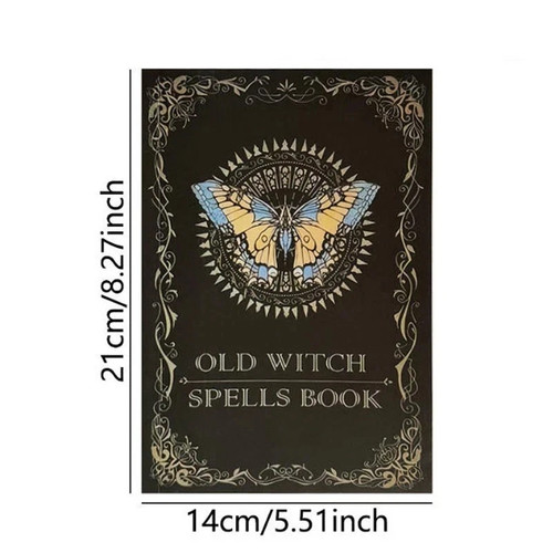 Old witch spell - old, book