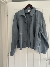 Men’s XL Jacket Shirt Unworn Blue Latest Design Collusion 100 Per Cent Cotton