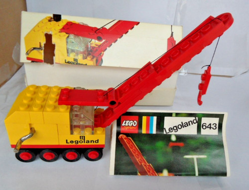 Lego crane legoland set - crane,