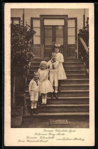 Postcard princesses charlotte - postcard,