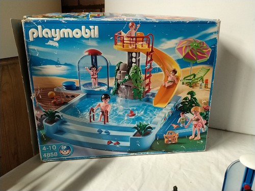 Playmobil 4858 swimming pool - playmobil,
