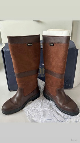 Dubarry knee high walnut - high,