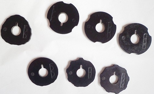 Vintage singer discs - 7, x