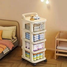4 Tier Plastic Storage Drawers