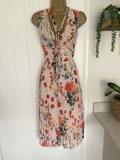 Karen Millen Pink Floral Print