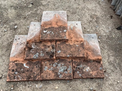Concrete plain tiles - plain,