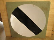 Maximum speed limit road sign 66 cm square road sign. traffic sign.