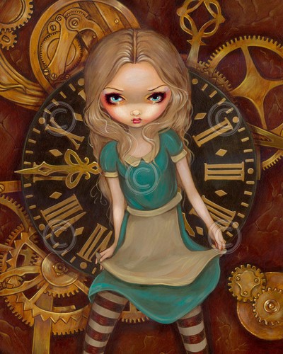 Alice and clockworks - clockworks, by