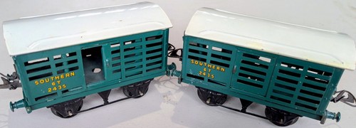 Tr0271 two train cars - two,