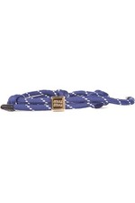 MIU MIU NAVY CORD BRACELET ONE SIZE