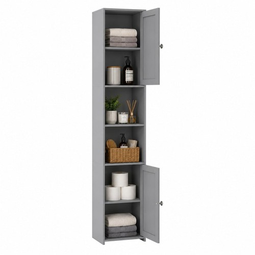 Tall bathroom storage cabinet - bathroom,
