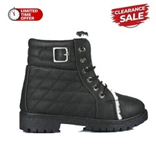 Women Winter Black Ankle Boots