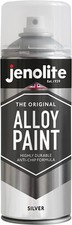 Jenolite Car Alloy Wheel Paint Automotive Refurbish Restore - Silver - 400ml