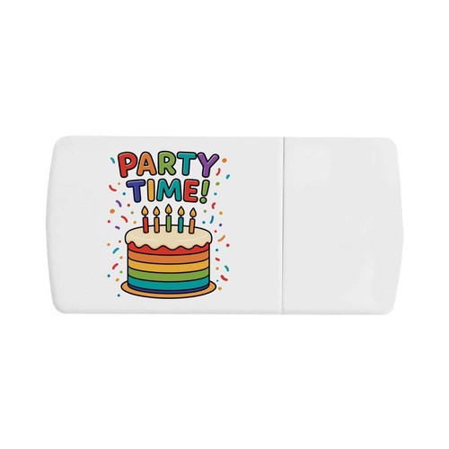 Party time pill - 'party, time'